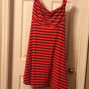 Torrid size 1 sundress can be strapless or not